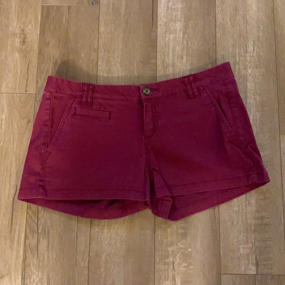 NEW Express maroon colored shorts